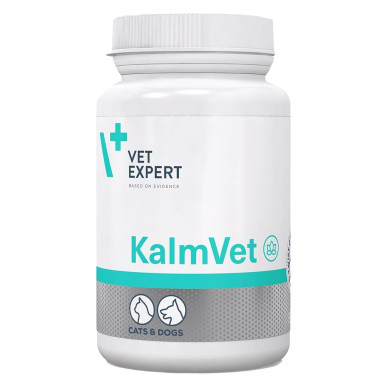 Kalmvet Twist Off Vet Expert – Supliment pentru Calmarea Stresului și Anxietății la Câini și Pisici – 60 Capsule